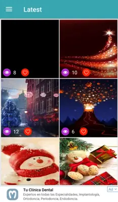 4K Christmas Wallpapers android App screenshot 3